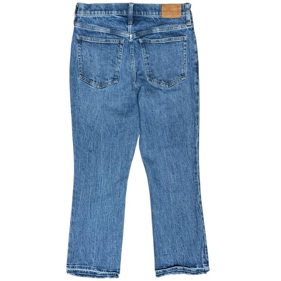 EUC Women's J. CREW 10" Demi-boot‎ Crop Jean Rough Hem | Size 28 - Picture 4 of 15
